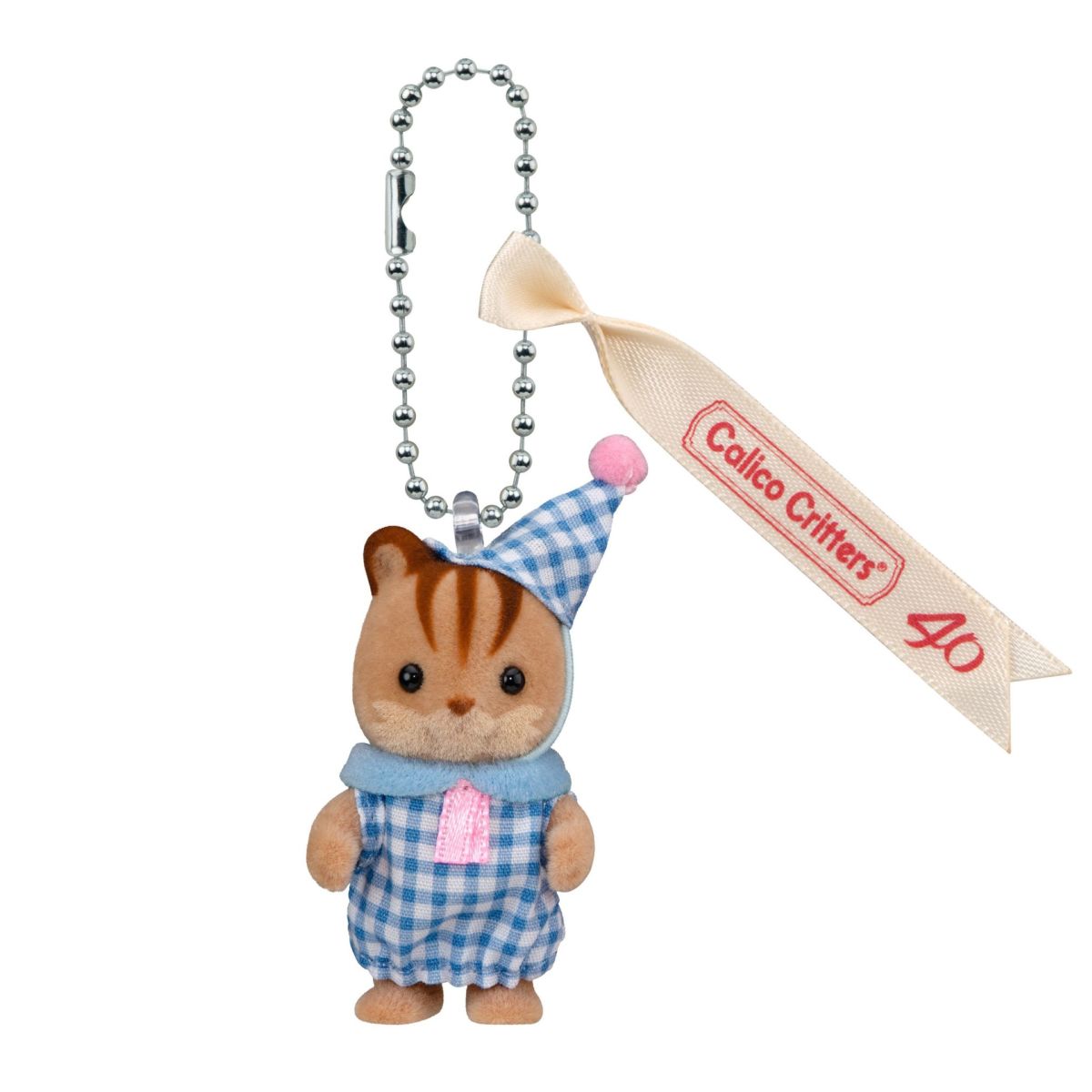 Walnut Squirrel Baby Key Chain - Image 1