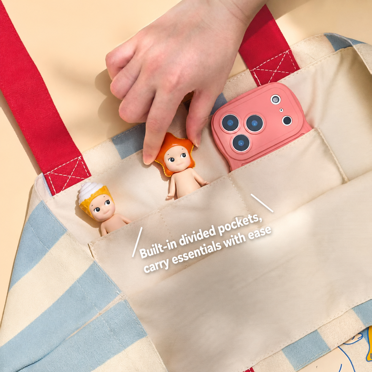 Sonny Angel Summer Limited Patch Tote Bag – Region-Limited Special Release [Pre-order]