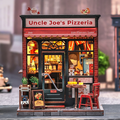 CUTEBEE DIY Miniature House | Uncle Joe's Pizzeria - Image 1
