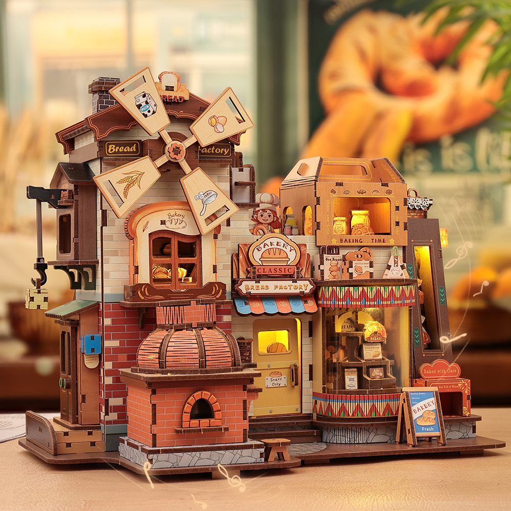 CUTEBEE DIY Miniature House |Bread Factory - Image 2