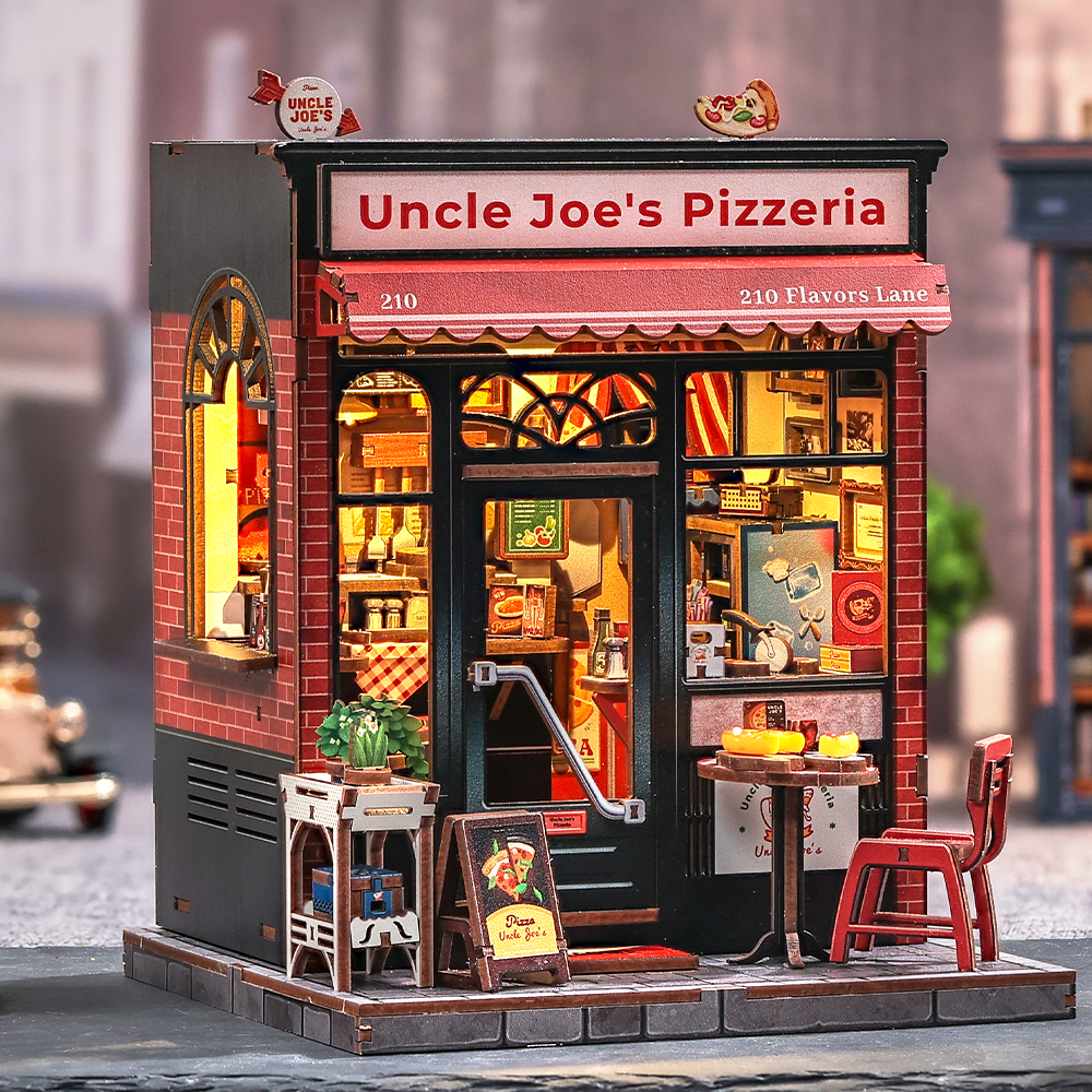 CUTEBEE DIY Miniature House | Uncle Joe's Pizzeria - Image 5