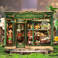 CUTEBEE DIY Dollhouse Kit | Blossom Florists - Image 1