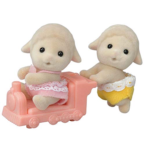 Sylvanian Families Doll Twin-chan Sheep Hi-08 - Image 1