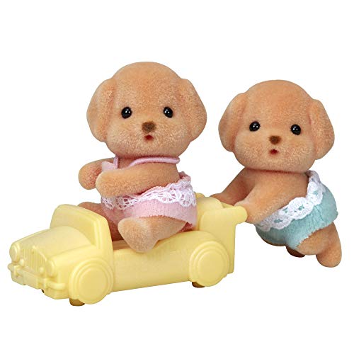 Sylvanian Families Toy Poodle Twin-chan A-115 - Image 1