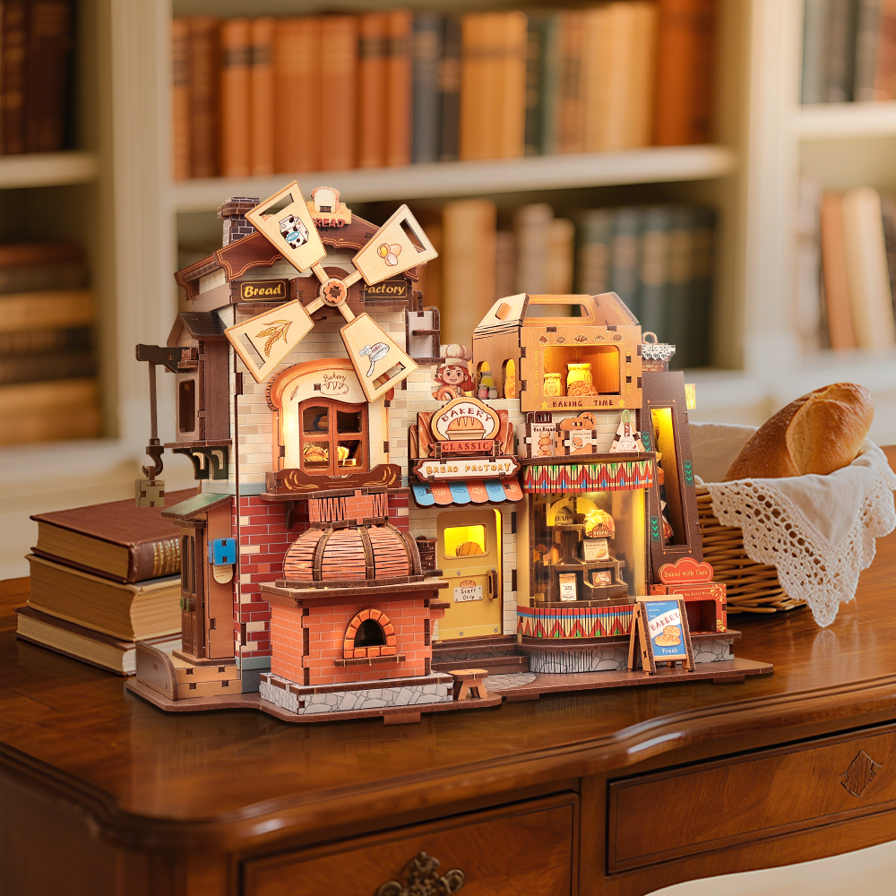 CUTEBEE DIY Miniature House |Bread Factory - Image 3
