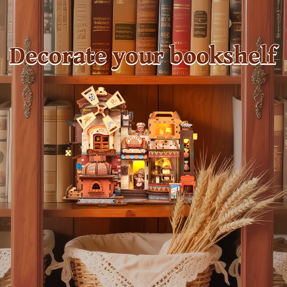 CUTEBEE DIY Miniature House |Bread Factory - Image 4