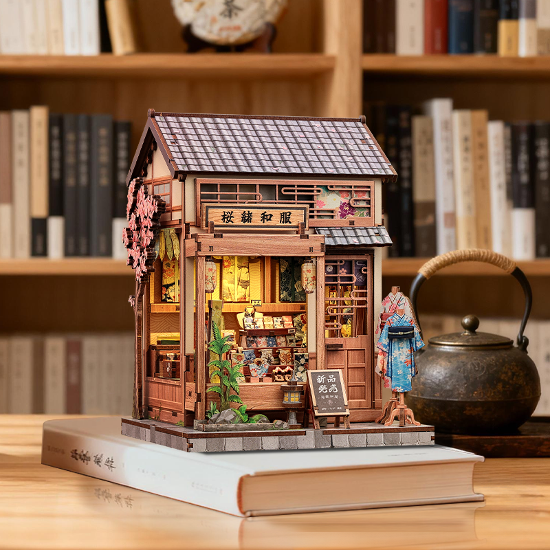 CUTEBEE DIY Miniature House | Sakura o kimono shop - Image 3