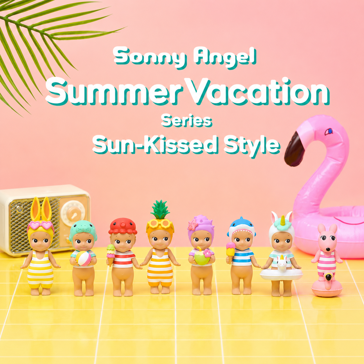 Sonny Angel Summer Vacation Series: Sun Kissed Style Limited Edition Blind Box Figure