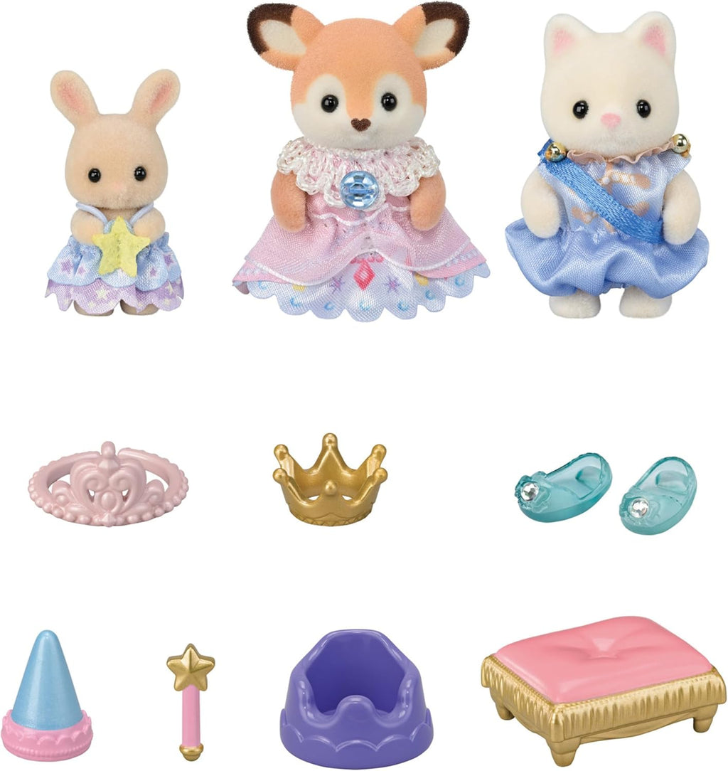 Calico Critters: Princess Recital Set (Baby Deer/ Silk Cat/ Milk Rabbit) (Japanese Exclusive) - Image 3