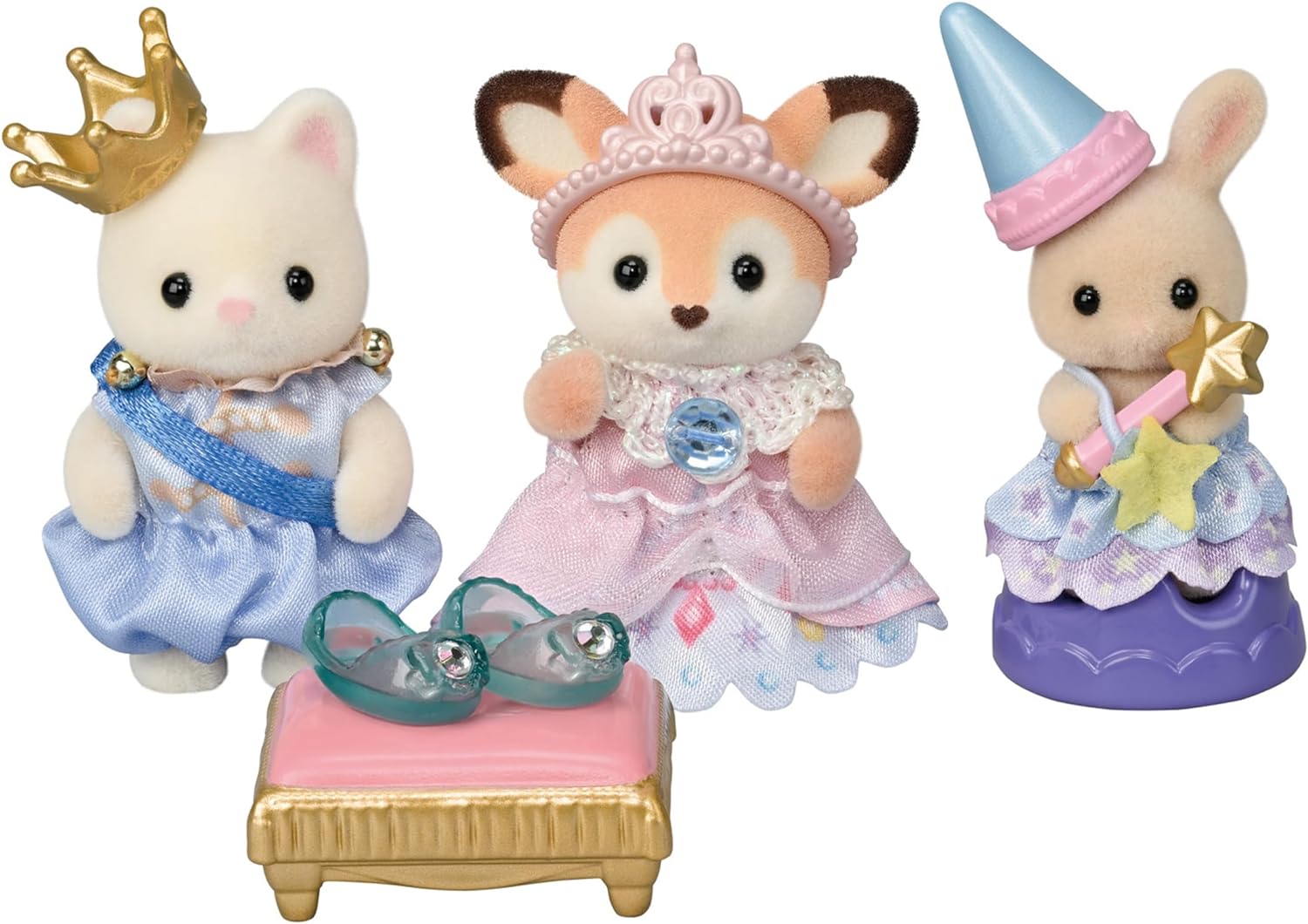 Calico Critters: Princess Recital Set (Baby Deer/ Silk Cat/ Milk Rabbit) (Japanese Exclusive) - Image 2