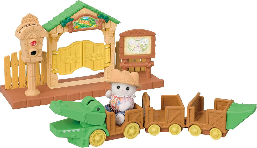 Calico Critters Crocodile Adventure Train Set - Image 5