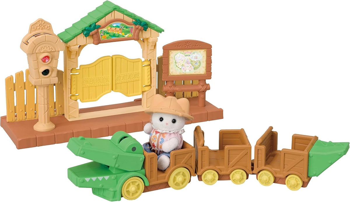 Calico Critters Crocodile Adventure Train Set - Image 5