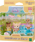Calico Critters Nursery Friends Pool Fun Trio | Baby Animal Figures & Playset