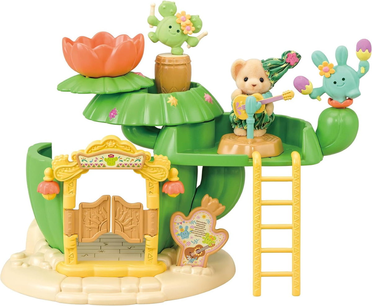 [PREORDER] Calico Critters Lion Baby's Showtime at the Cactus House (Japan Exclusive) - Image 4