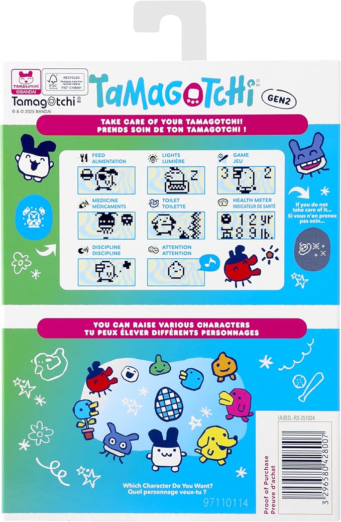 Original Tamagotchi Pink Treasure Jewel / Gen 2