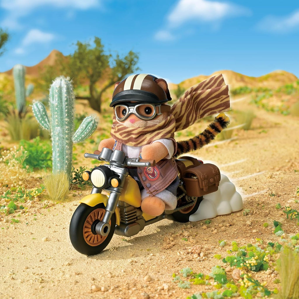 Calico Critters: Miles the Tiger Dad's Adventure Bike - Image 1