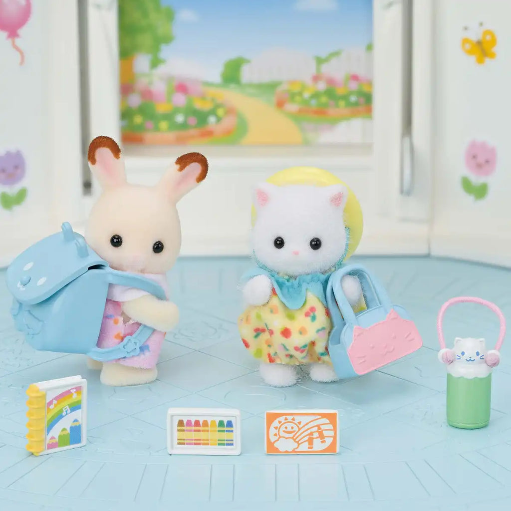 Epoch Sylvanian Families Friendly Baby Set Toy Dollhouse S-73 St Mark Ages 3+ - Image 5