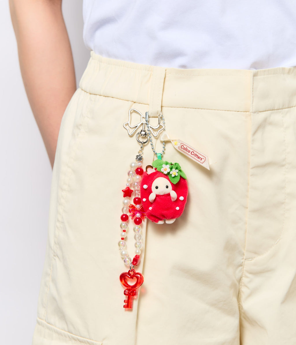 Calico Critters - Fruit Keychain Sweet Strawberry - Image 3