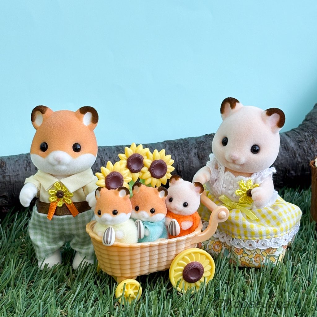 Hamster Family 2025 FS-61 Sylvanian Families Calico Critters - Image 3