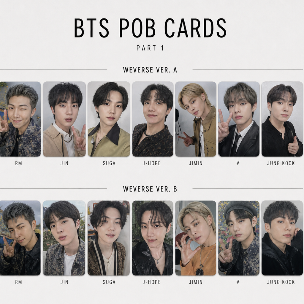BTS - ARIRANG Weverse Shop POB Photocard