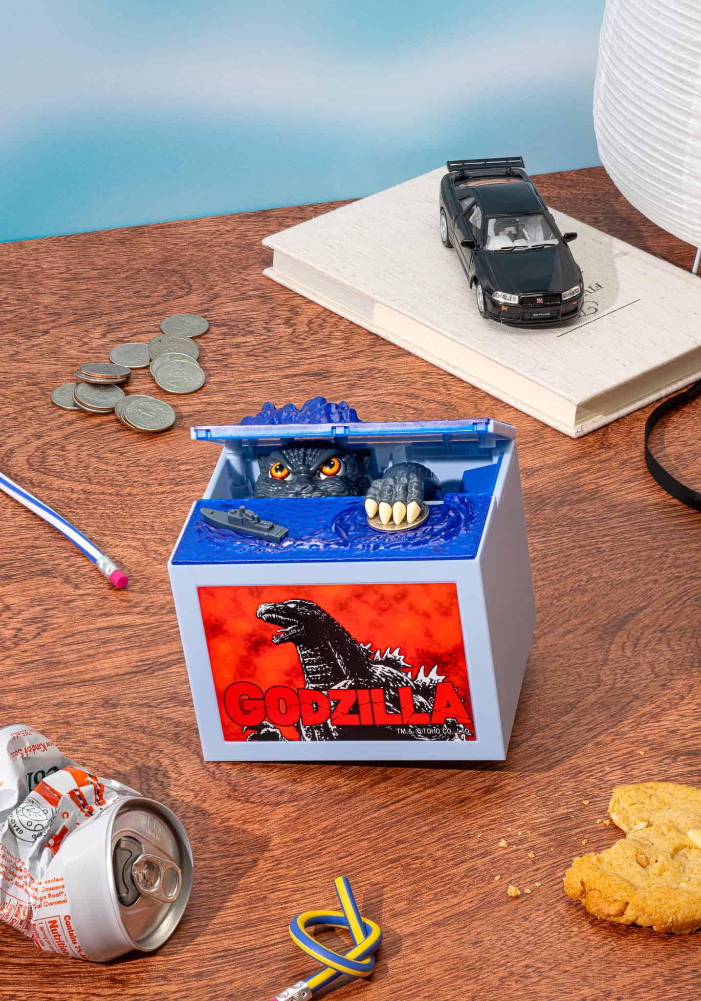 Godzilla in Box Bank - Image 1