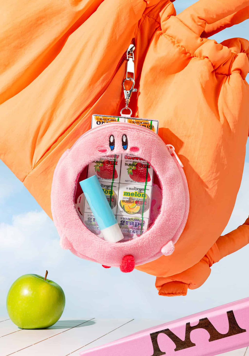 Kirby Mouthful Mode Pouch (Ring Mouth) - Image 1