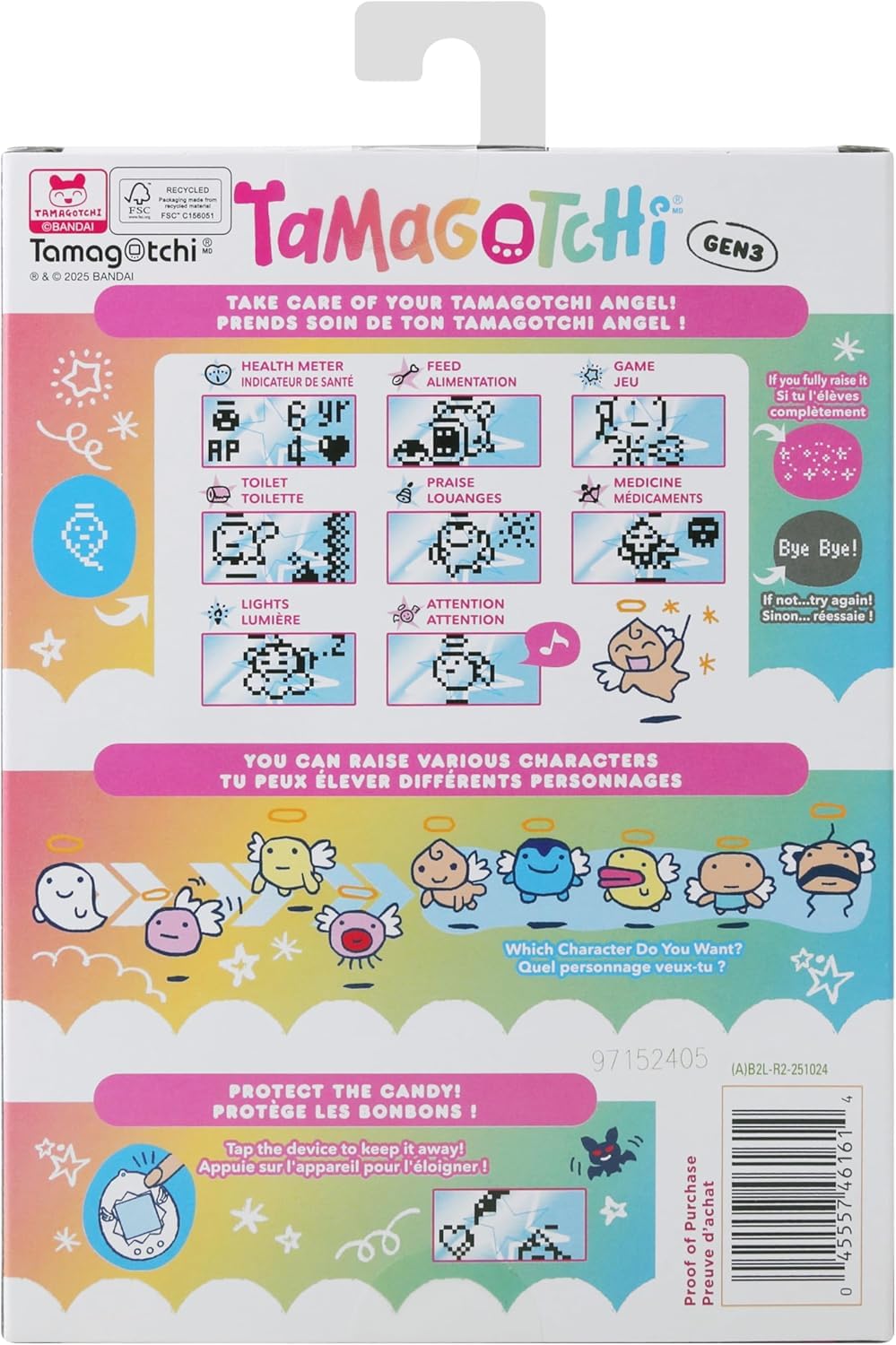 Bandai Tamagotchi Original Angel Tiara Digital Pet | Ages 8+ - Image 10