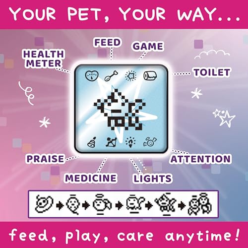 Bandai Tamagotchi Original Angel Tiara Digital Pet | Ages 8+ - Image 4