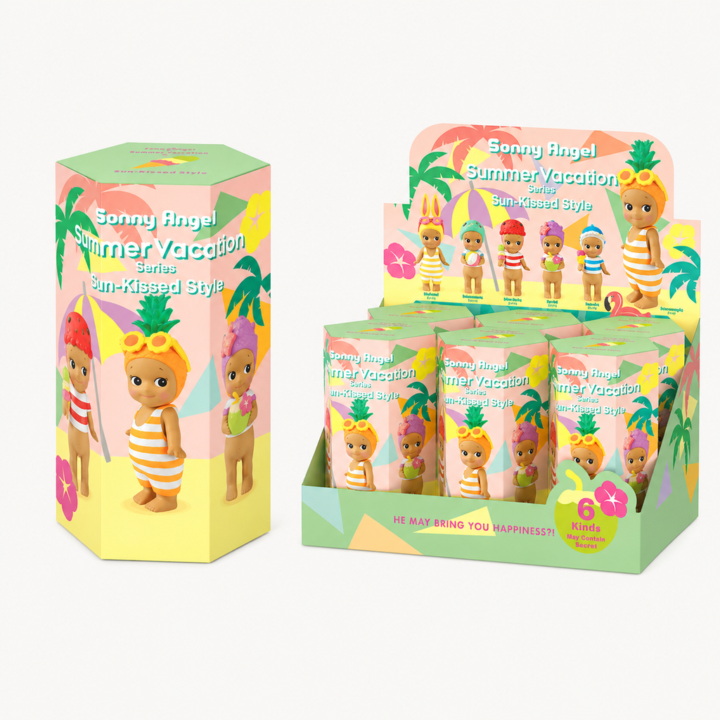 Sonny Angel Summer Vacation Series: Sun Kissed Style Limited Edition Blind Box Figure