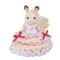 Calico Critter Freya's Brithday Celebration Strawberry Cake Dress - Image 1