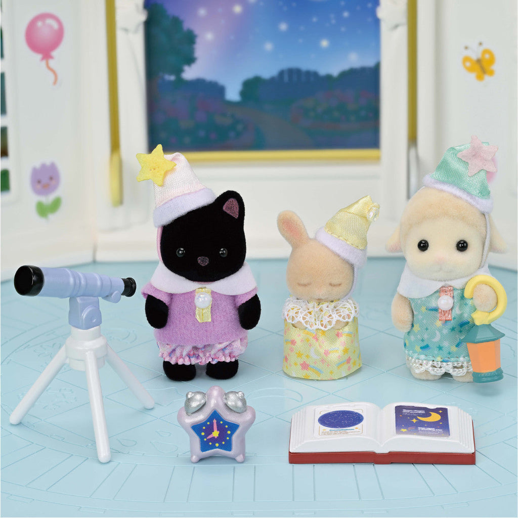 Calico Critter Nursery Friends -Sleepover Party Trio - Image 2