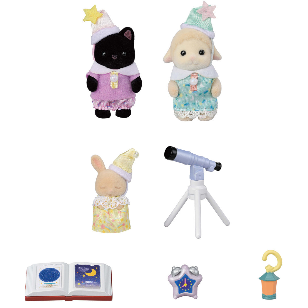 Calico Critter Nursery Friends -Sleepover Party Trio - Image 3