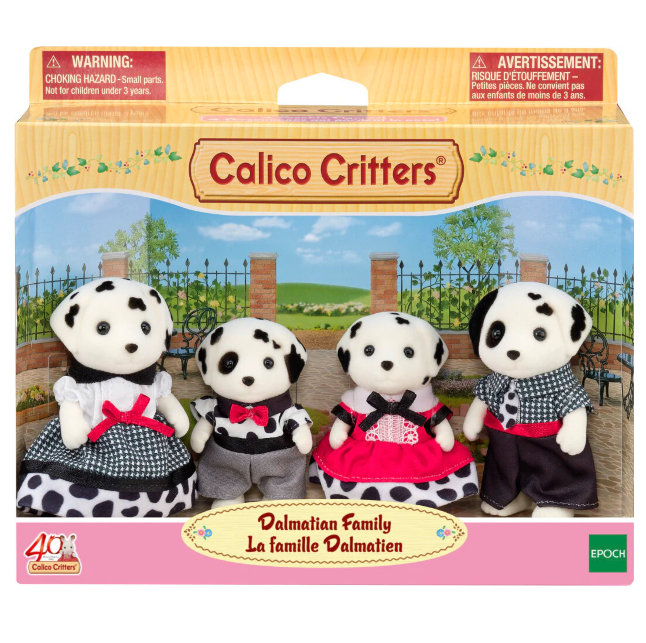 Calico Critters Dalmatian Family - Image 1