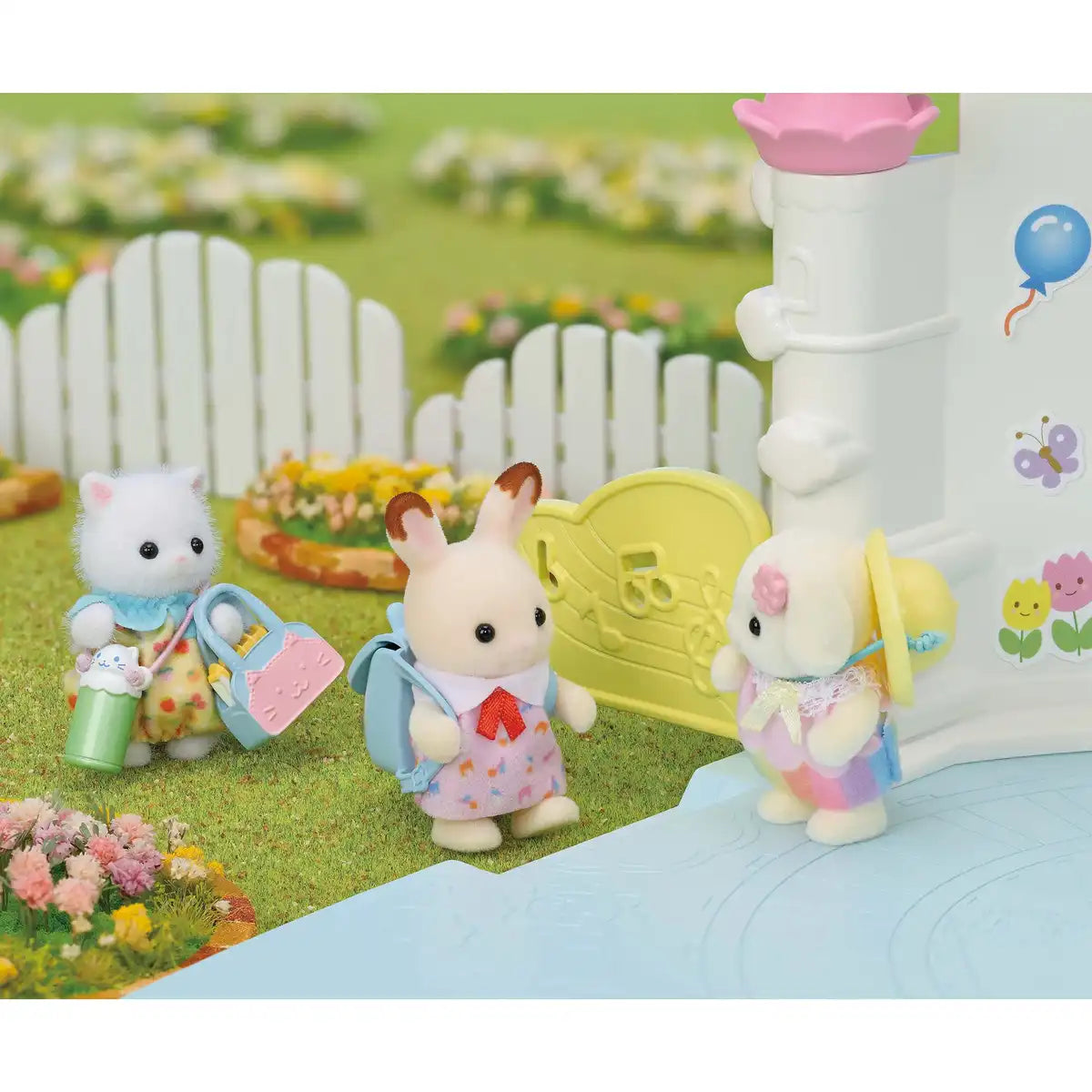 Epoch Sylvanian Families Friendly Baby Set Toy Dollhouse S-73 St Mark Ages 3+ - Image 4
