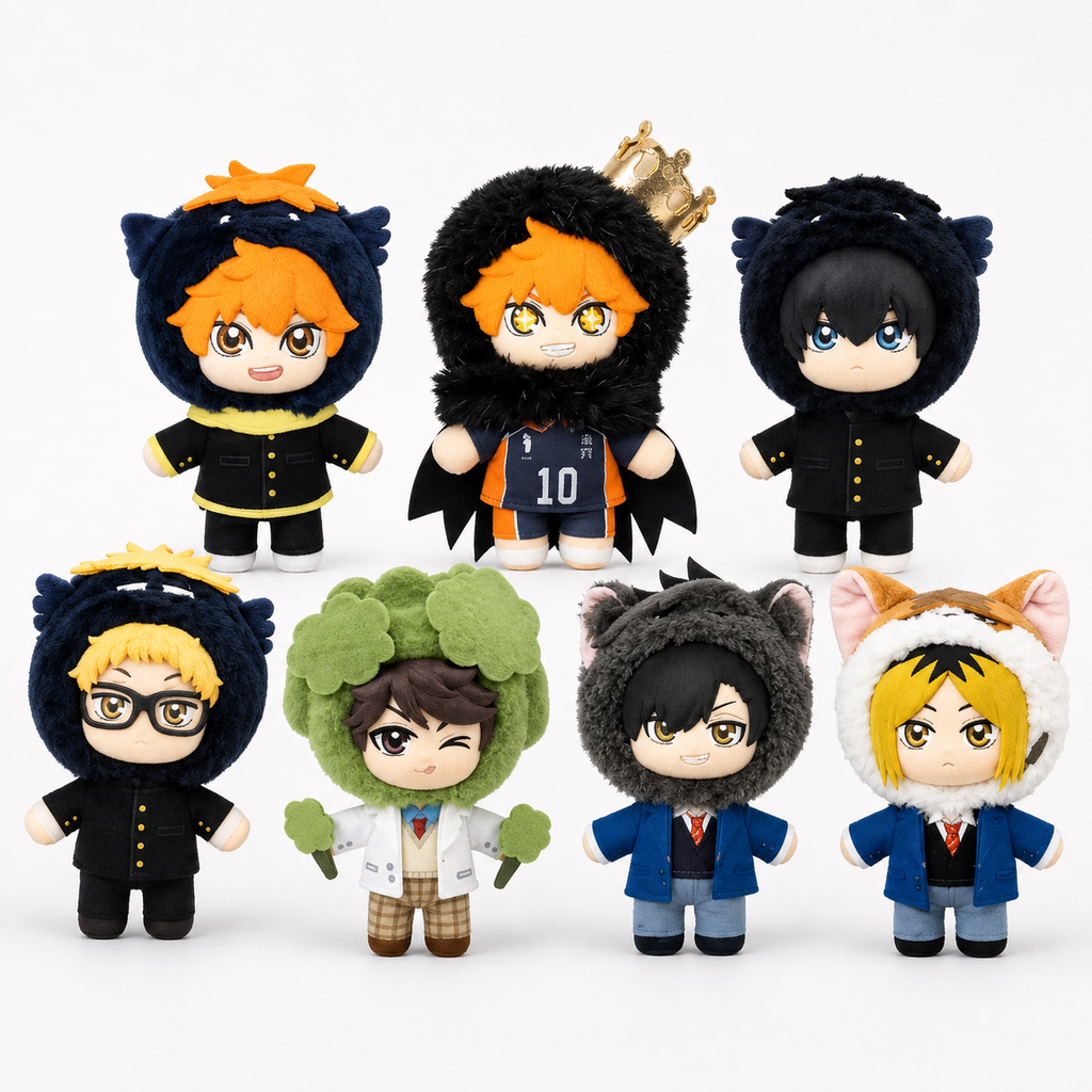 Haikyu!! Mascot Series Plush Pendant Blind Box by EAKI