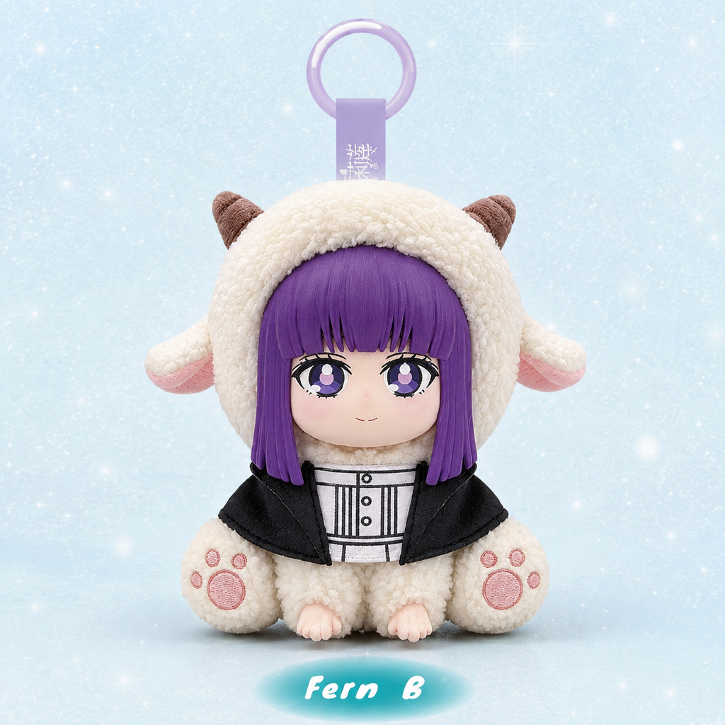 Frieren: Beyond Journey’s End – Animal Party Sitting in a Row Plush Keychain Blind Box