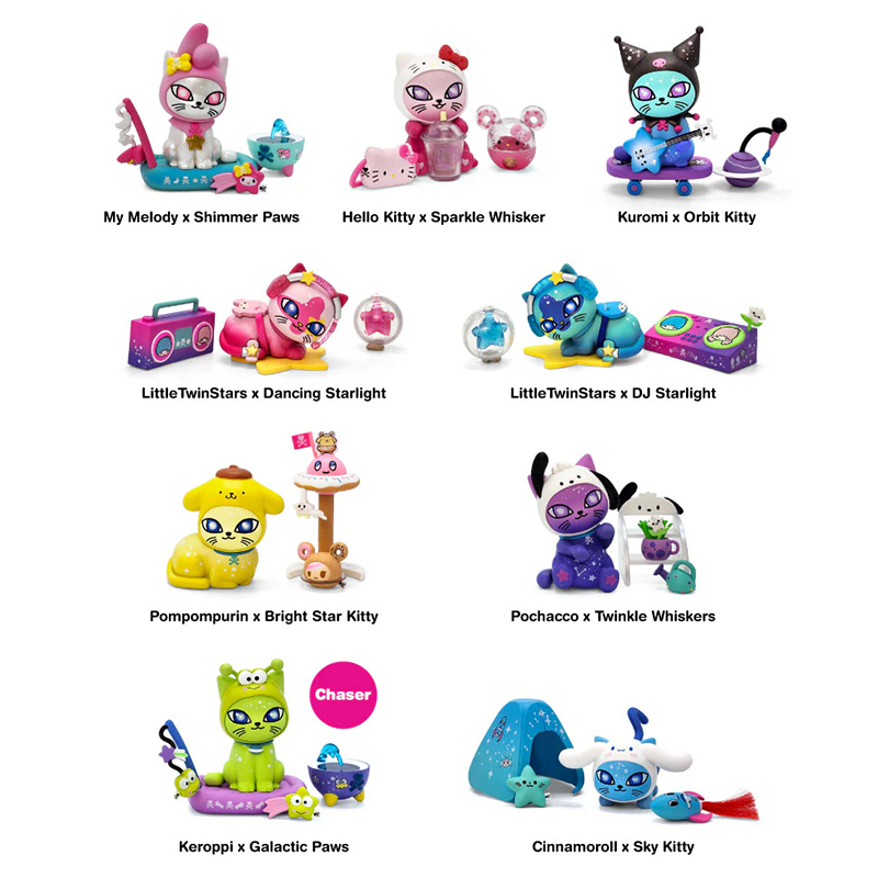 Galactic Cats x Hello Kitty & Friends Blind Box - Image 1