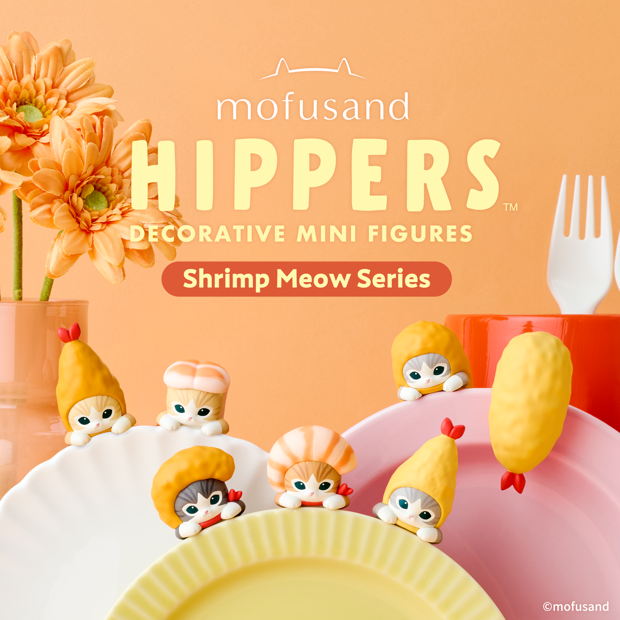 Hippers Mofusand Vol 2 - Shrimp Meow Series - Image 1