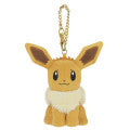 Japan Pokemon Mascot Keychain - Eevee : All Star Collection - Image 5