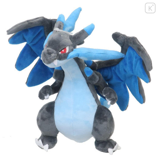 Japan Pokemon Plush Toy (S) - All Star Collection Mega Charizard X - Image 1