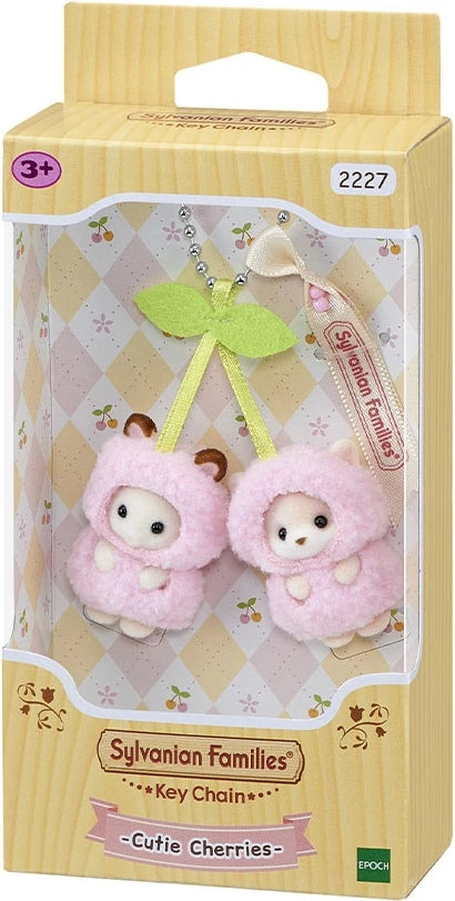 Calico Critters Key Chain -Cutie Cherries- - Image 1