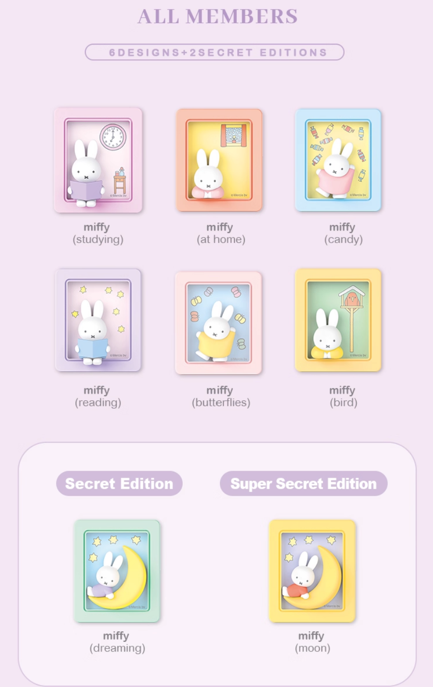 Miffy Photo Frame Stand Series 2 Blind Box - Image 9