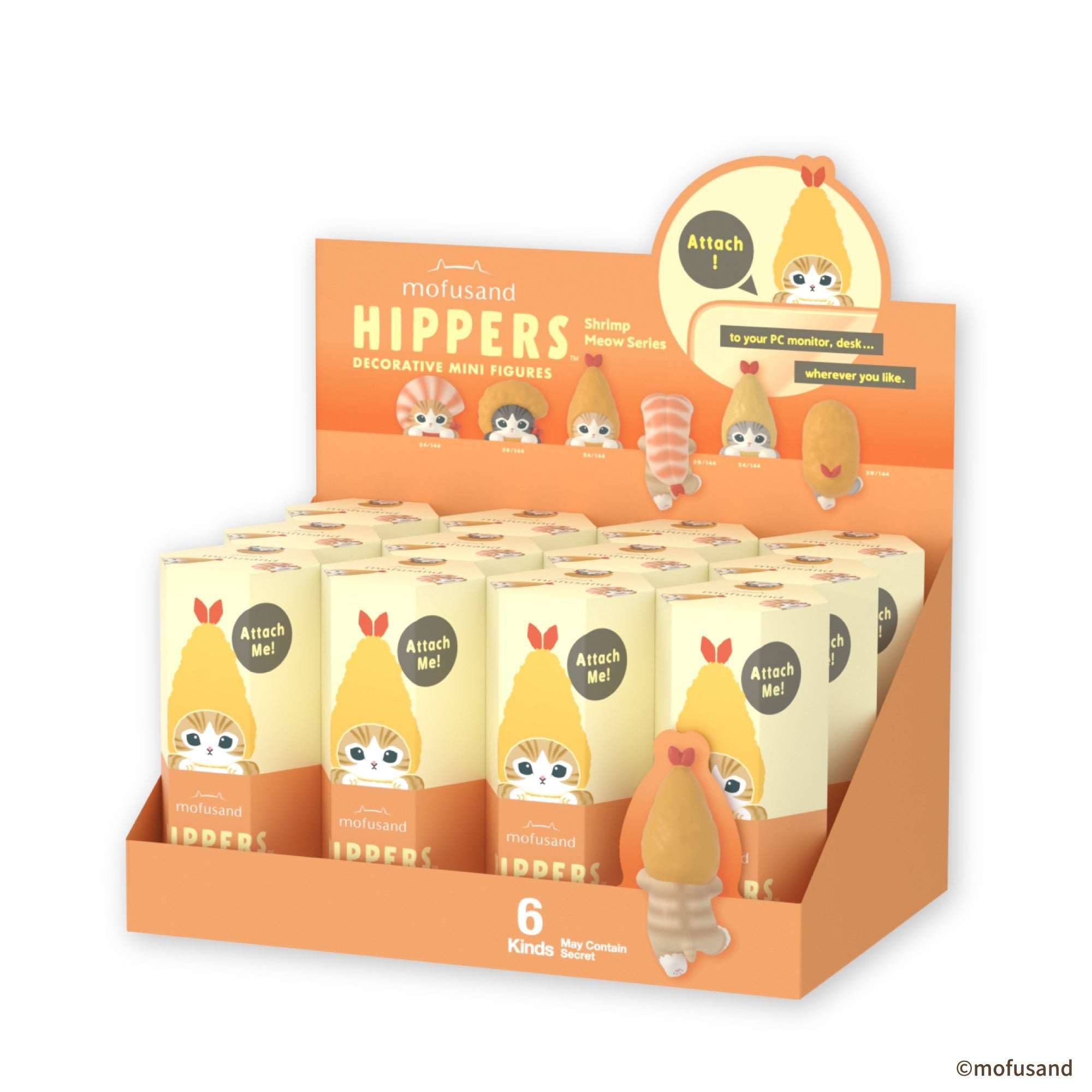 MOFUSAND - HIPPERS mofusand Shrimp Meow Series Blind Box - Image 15
