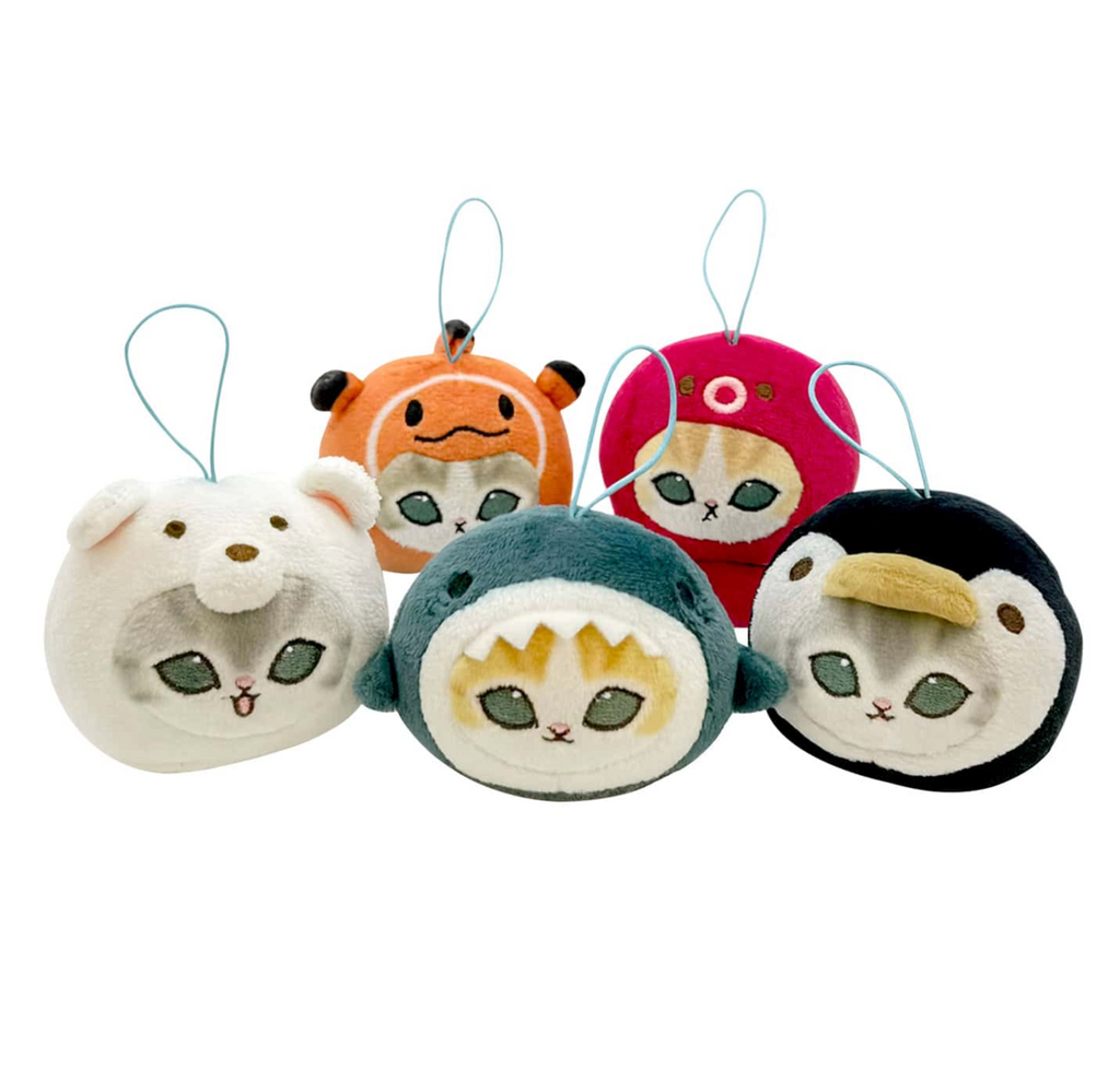 mofusand Marine Life Meow Face Plush Blind Box - Image 2