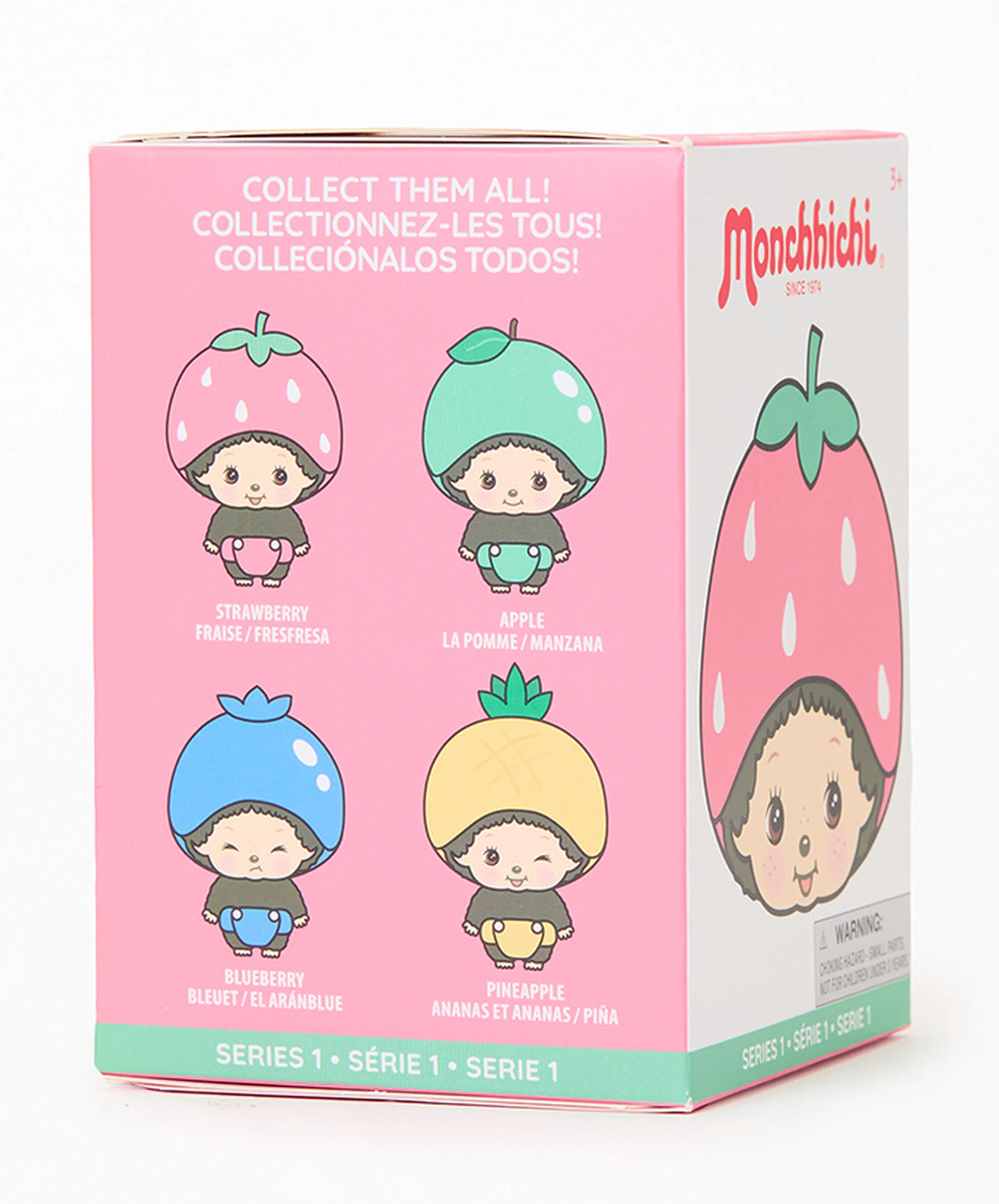 Monchhichi Baby Fruits Plush Keychain Blind Box - Image 2