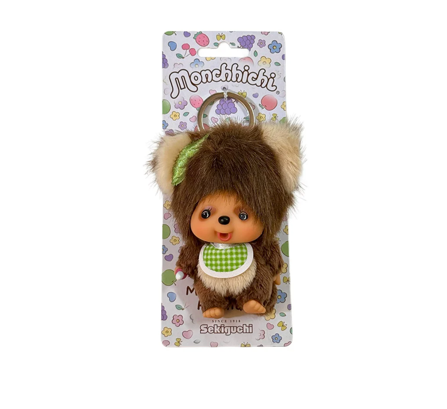 Monchhichi Friends TanuTanu Plush Keychain - Image 1