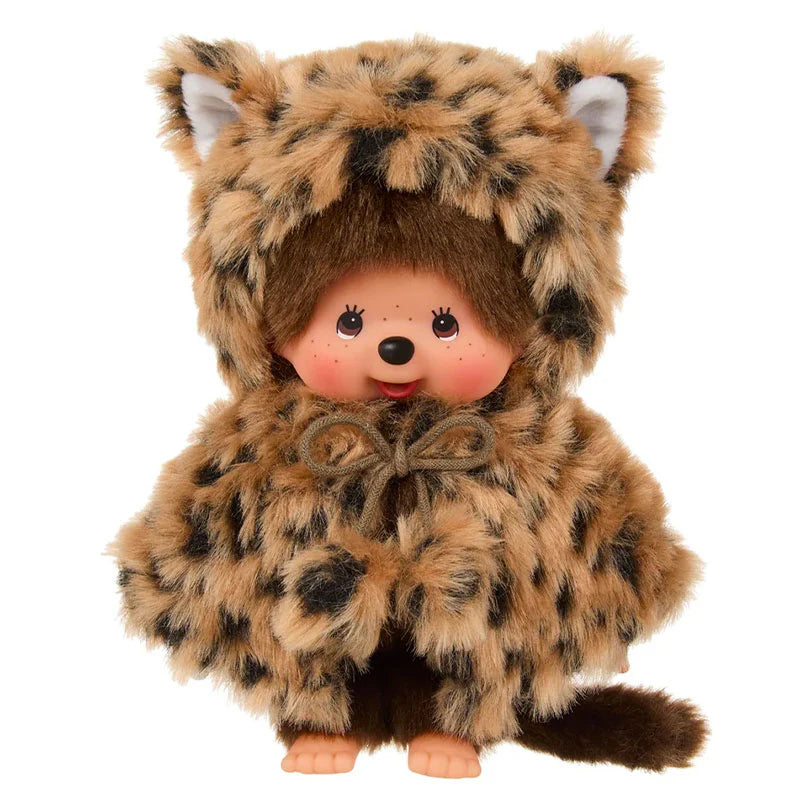 Monchhichi Girl Leopard Hood - Image 1