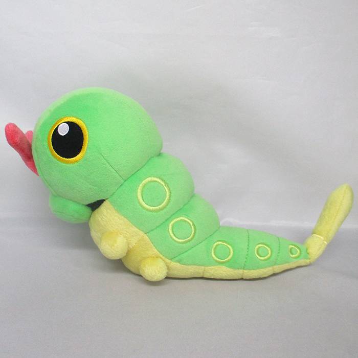 Pokémon ALL STAR COLLECTION: Plush Toy (S) - Caterpie (PP136) [SAN-EI] - Image 4