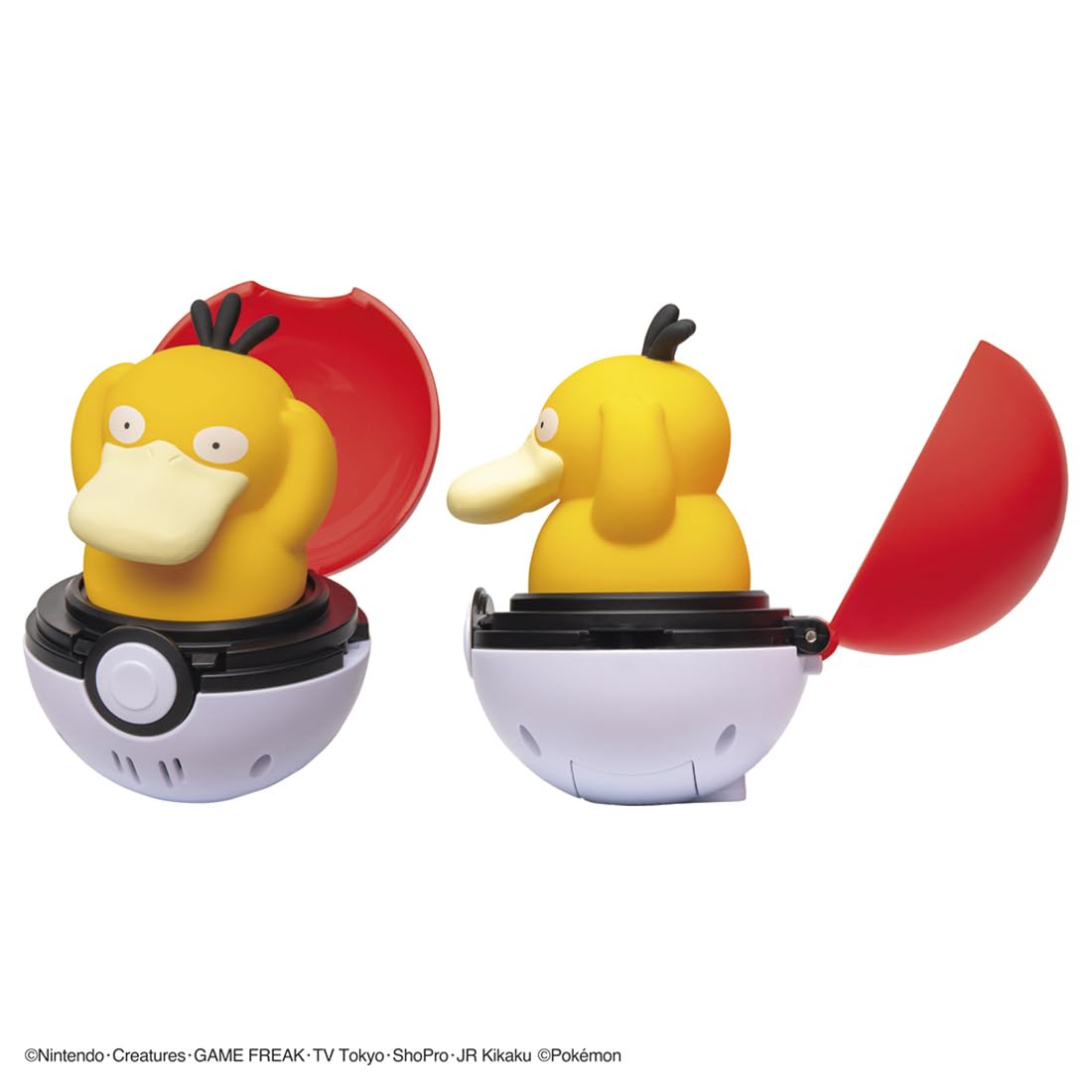 Pokémon 互动发声弹出玩偶 日本玩具大奖2025优秀奖 Pyoko Punyuu 可达鸭 - Image 4