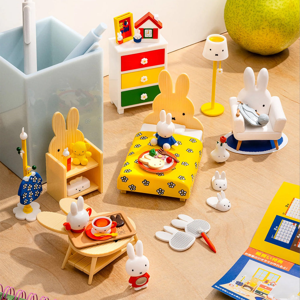 Re-Ment Miffy Room Drawers Miniature Figure Set - Image 2